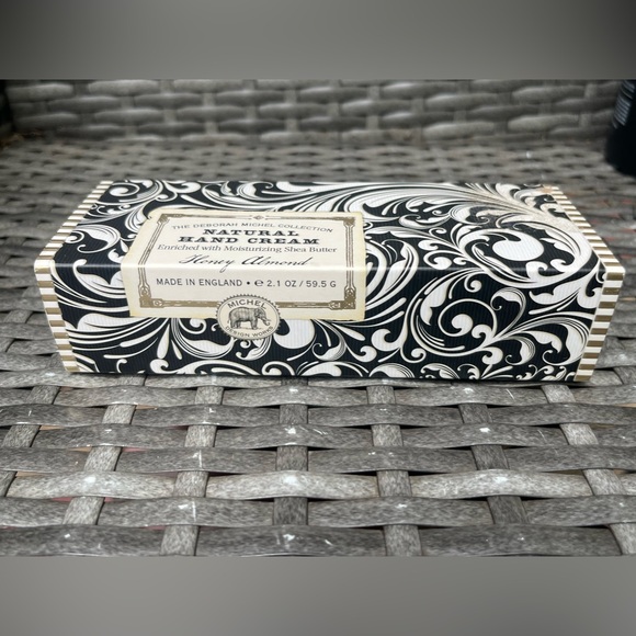 Deborah Michel Collection Natural Hand Cream Shea Butter 2.1 oz Honey Almond - Picture 2 of 4